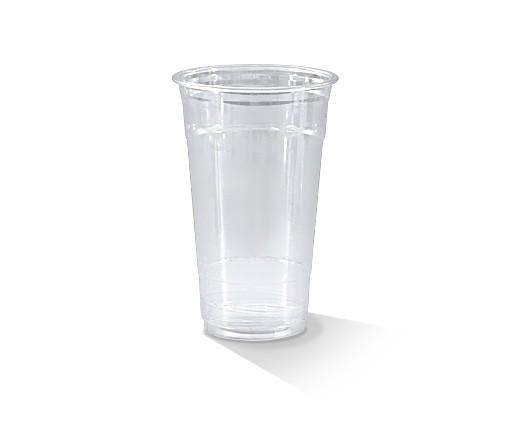 PET 24oz/700ml Clear Plastic Cold Drink Cup - 600pcs - Pakio