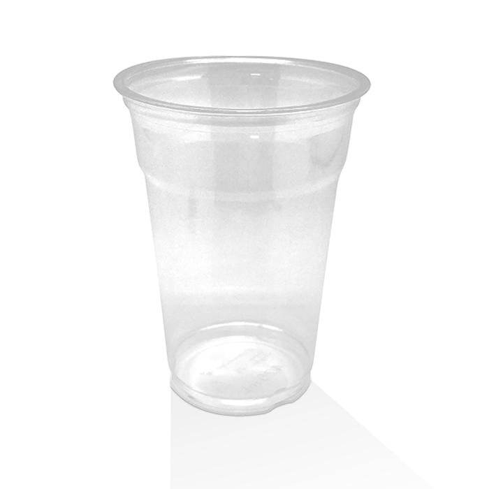 PET 425ml Clear Plastic Cold Drink Cup Weights & Measures Approved - 1000pcs - Pakio