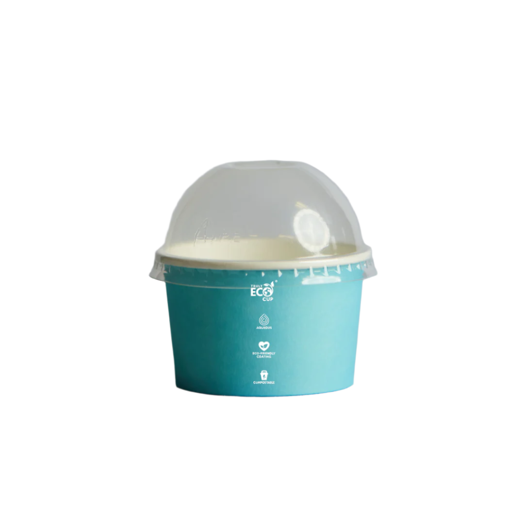 PET Dome Lid for 3oz Ice Cream Cup 1000pc