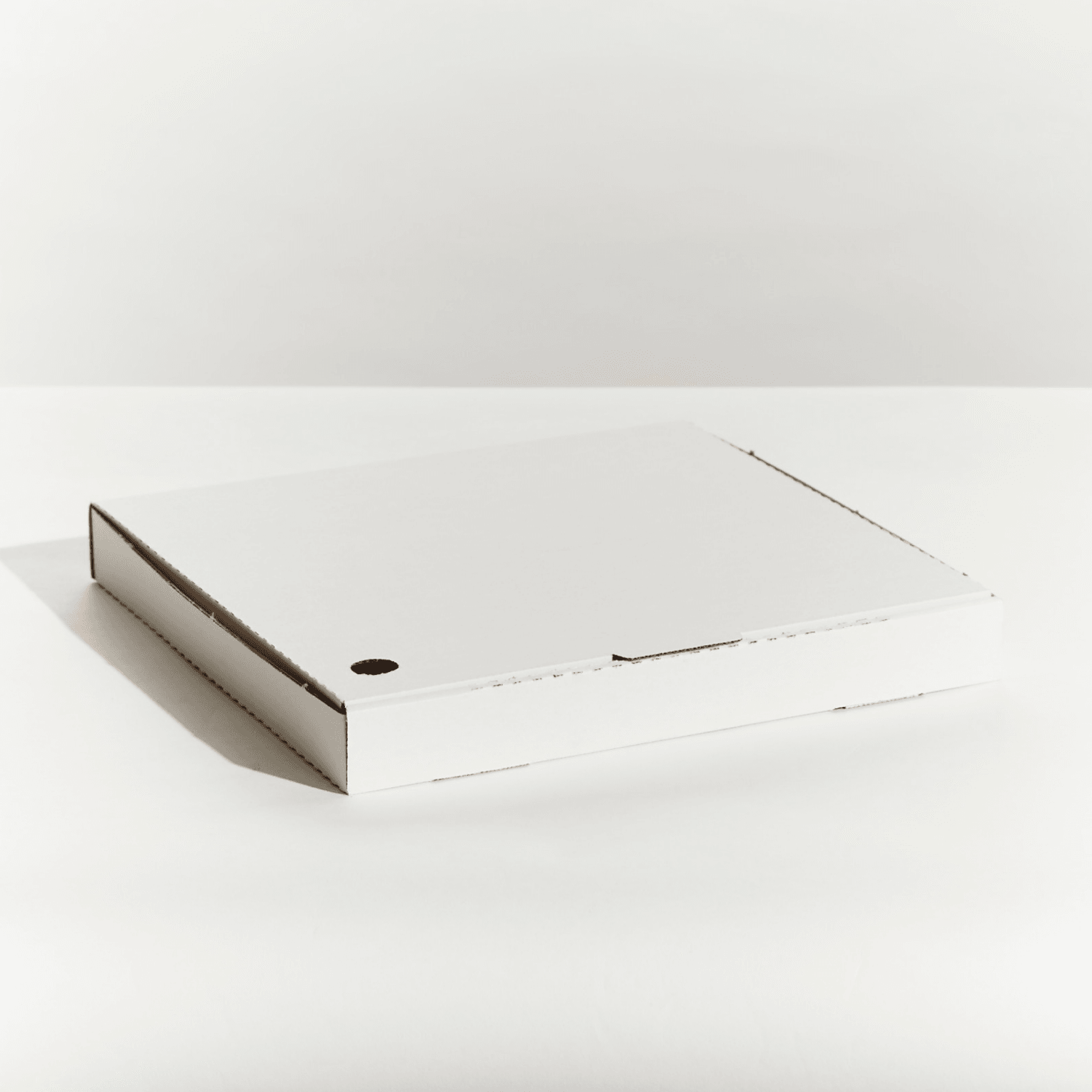 13 inch Pizza Box White 100pc/ctn - Pakio