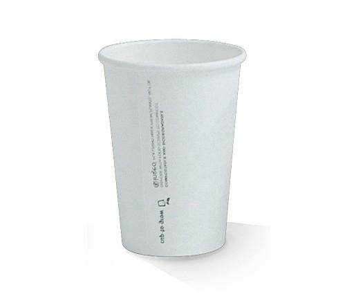 10oz PLA Coated SW Cup/ White 100-1000pc - Pakio