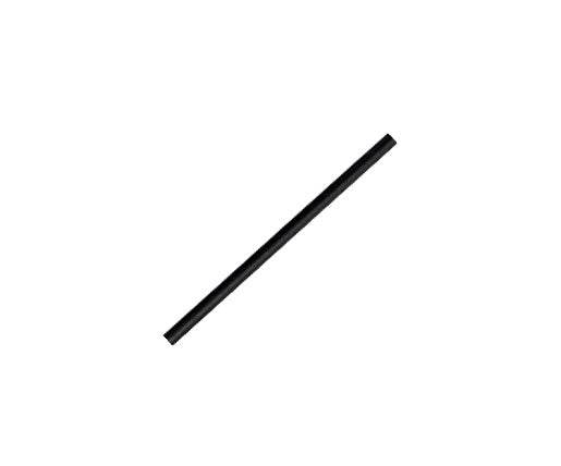 Cocktail Paper Straw - All Black 2500pc/ctn - Pakio