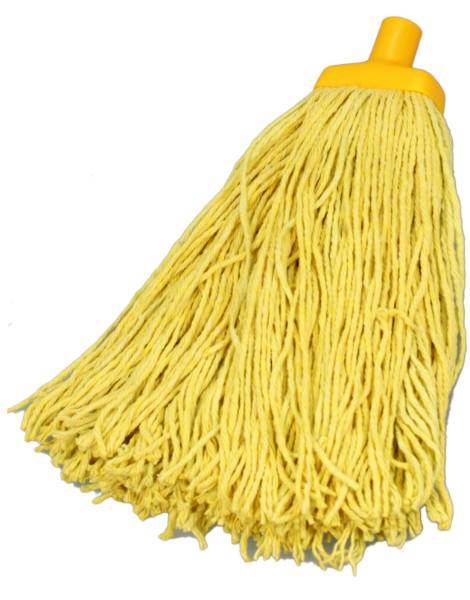 Yellow Commercial Cotton Mop Head 400g - Pakio
