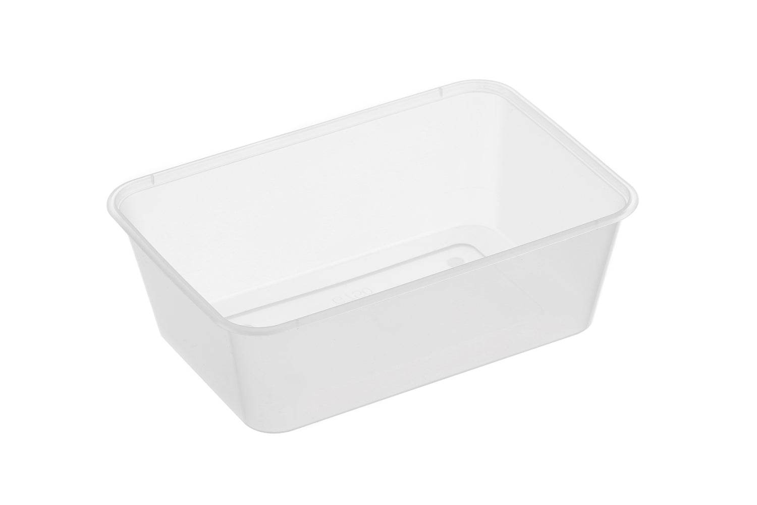 750ml Rectangular Container Clear 500pcs/ctn - Pakio