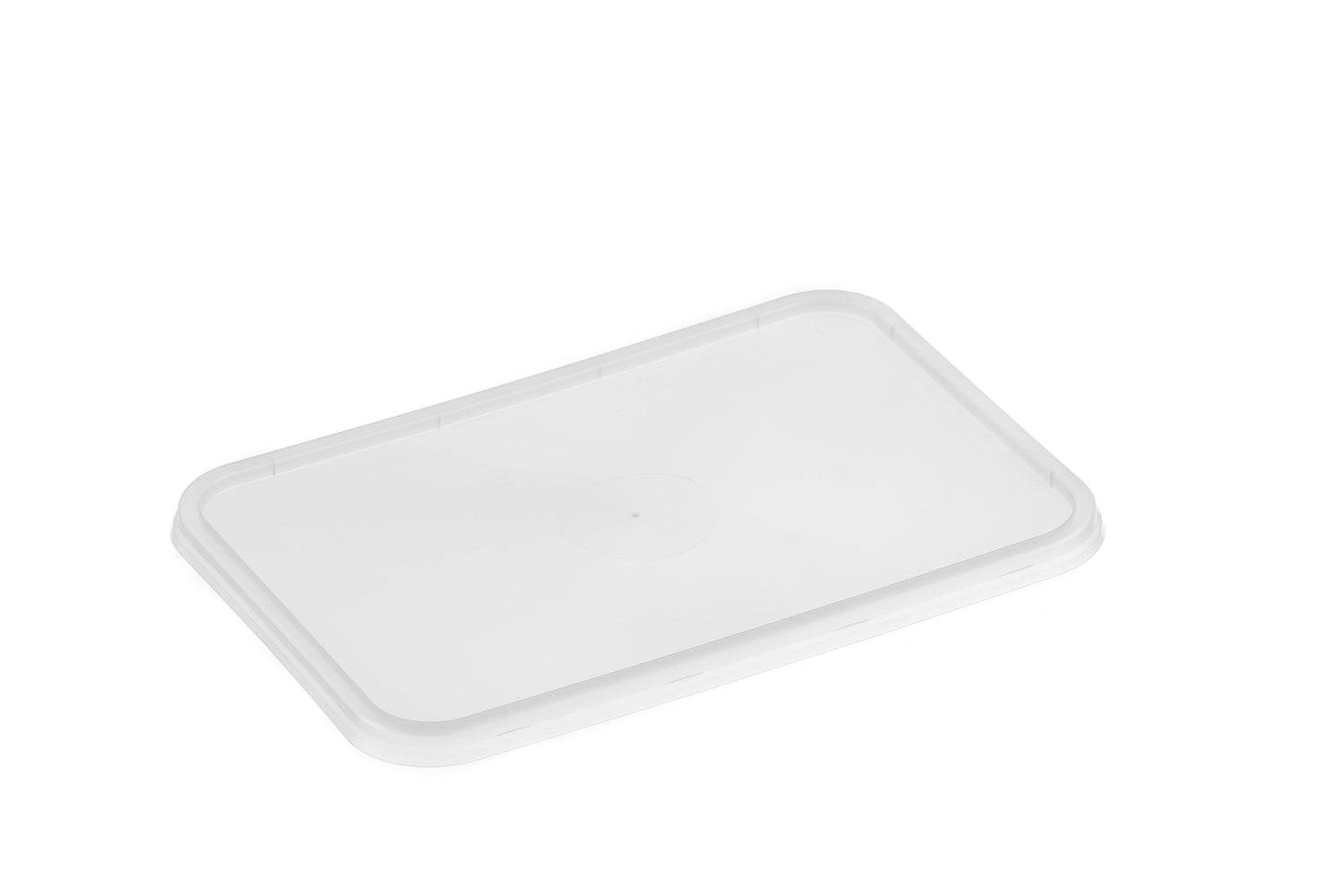 Rectangular Clear Lid (Fit REG500-REG1000) 500pcs/ctn - Pakio