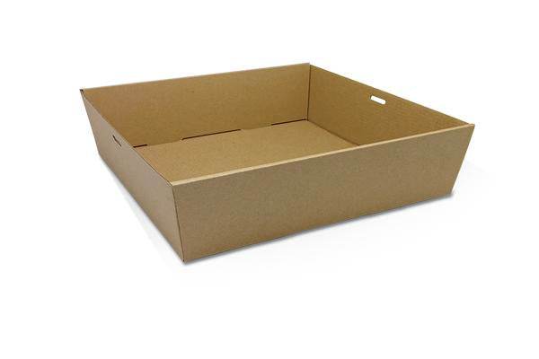 Large Square Catering Tray Base H:80mm 100pc/ctn - Pakio