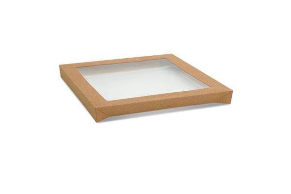 Medium Square Catering Tray Lid 100pc/ctn - Pakio