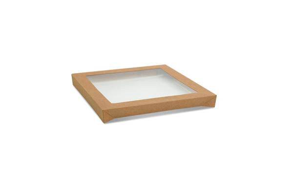 Small Square Catering Tray Lid 100pc/ctn - Pakio