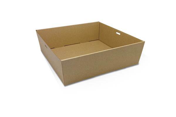 Medium Square Catering Tray Base H:80mm 100pc/ctn - Pakio