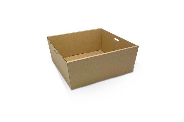 Small Square Catering Tray Base H:80mm 100pc/ctn - Pakio