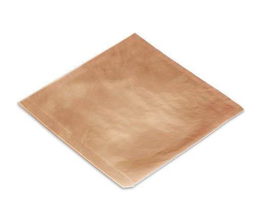 4 Long Flat Bag - Brown 500pc/pk - Pakio