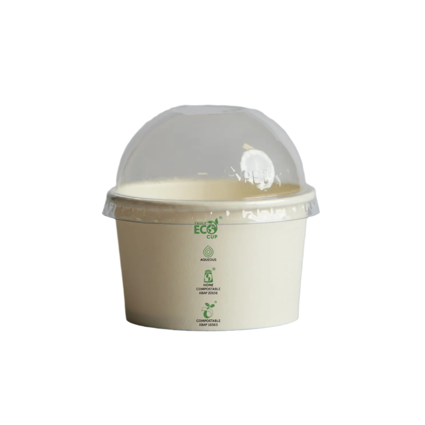 PET Dome Lid for 5oz Ice Cream Cup 1000pc