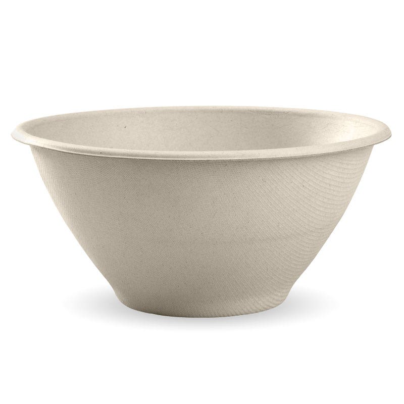 BioPak 1,420ml (48oz) Natural Bowl 400pc