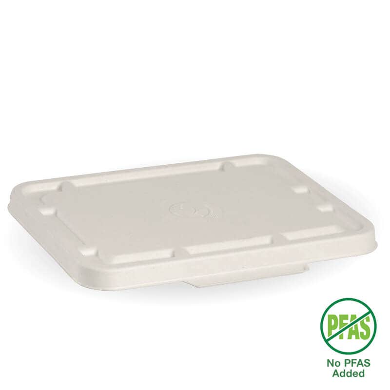 BioPak White 2 & 3 Compartment Lid 500pc