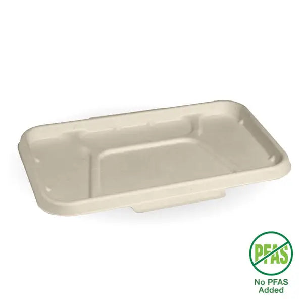 BioPak 4-Compartment Natural Lid 300pc
