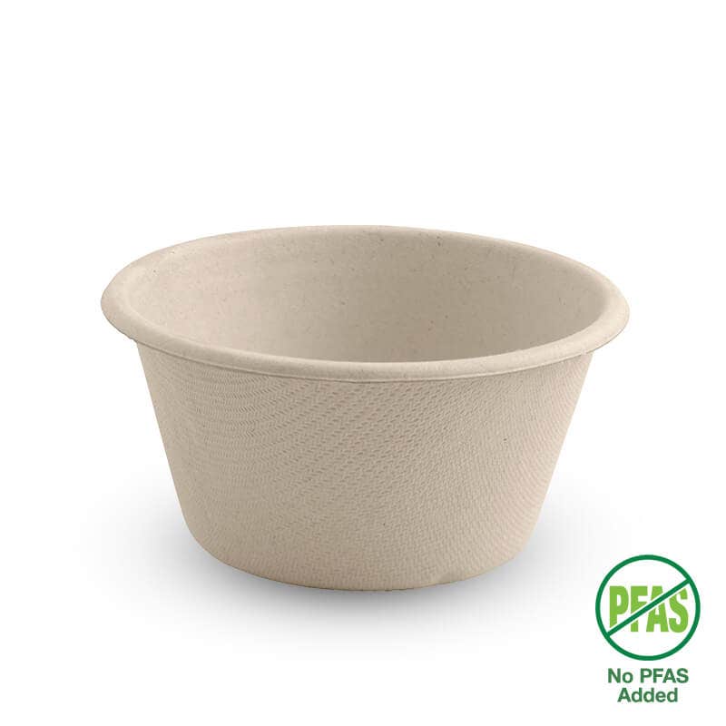 BioPak 120ml Natural Plant Fibre Sauce Cup 1000pc