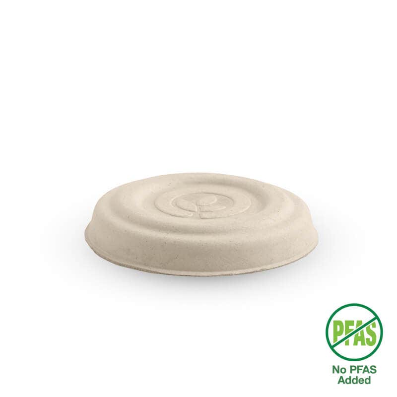 BioPak 30ml Natural Plant Fibre Sauce Cup Lid 1000pc