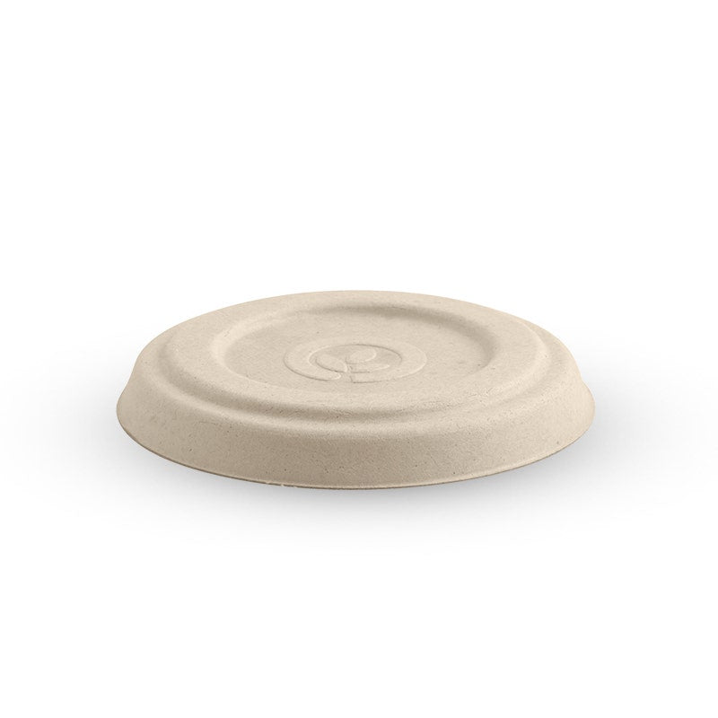 BioPak 60ml Natural Plant Fibre Sauce Cup Lid 1000pc