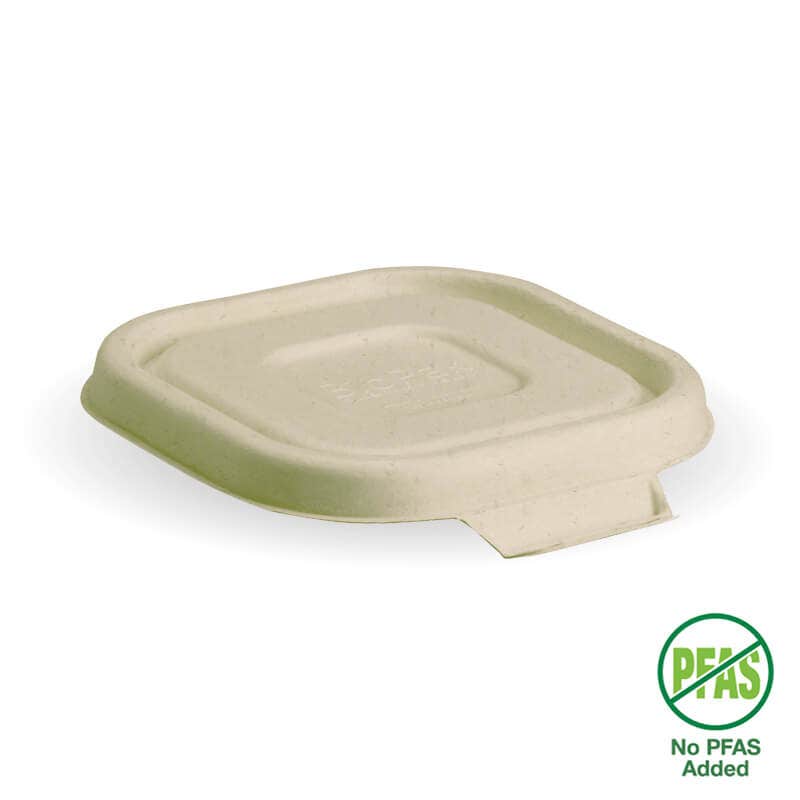 BioPak Natural 280, 480 & 630ml Base Lid 600pc