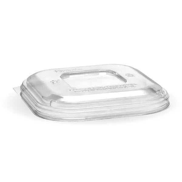 BioPak 280-630ml Clear PLA Takeaway Lid 600pc