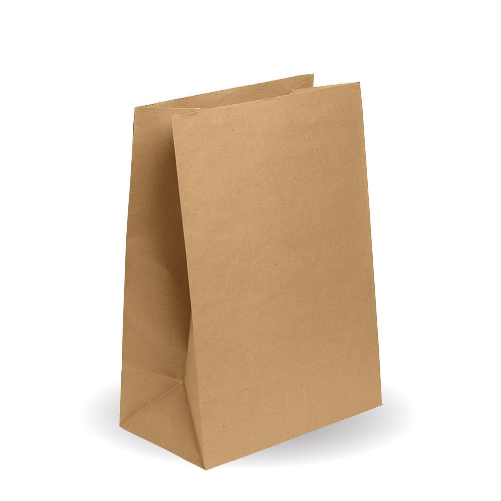 BioPak Kraft #20 SOS Paper Bag 305 x 430 x 175mm 250pc