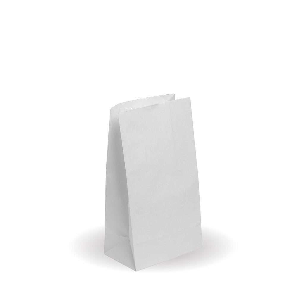 BioPak White #6 SOS Paper Bag 150 x 270 x 90mm 2000pc