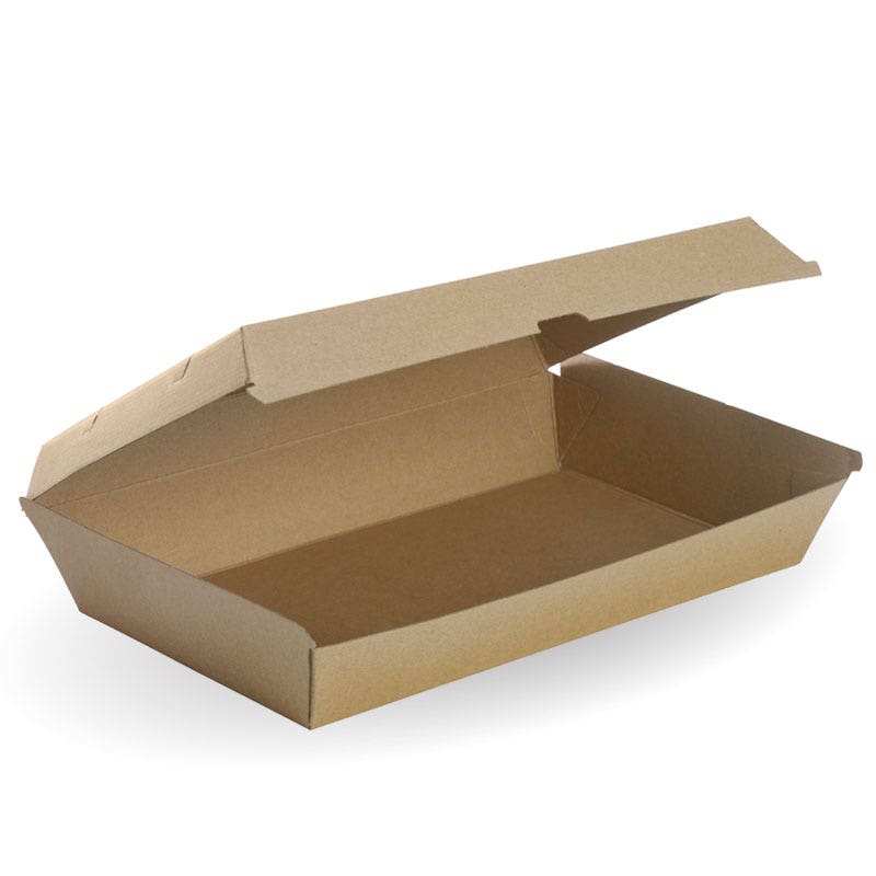 BioPak Kraft Family Box 290 x 170 x 85mm 100pc