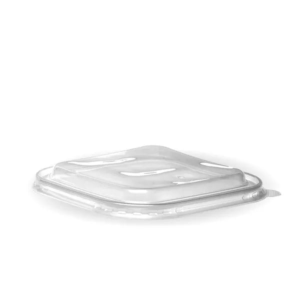 BioPak 750ml-1400ml Clear PP Square Takeaway Lid 300pc