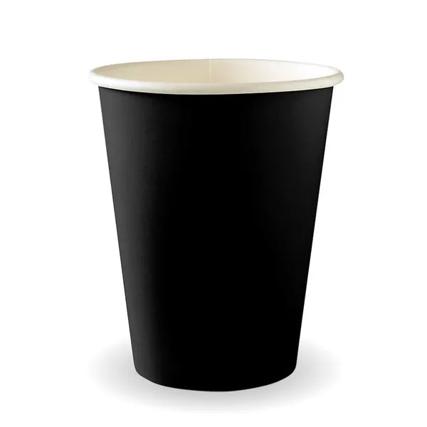 BioPak 12oz (90mm) Black SW Cup 1000pc