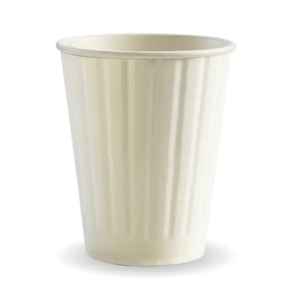 BioPak 12oz White DW Cup 1000pc
