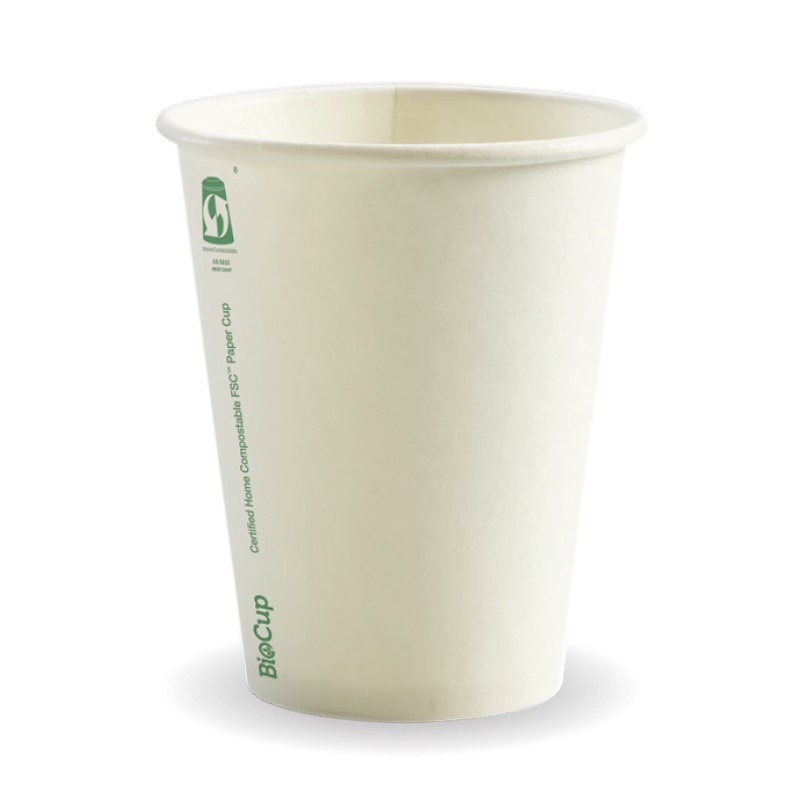 BioPak 12oz White SW Cup - SA Compliant 1000pc