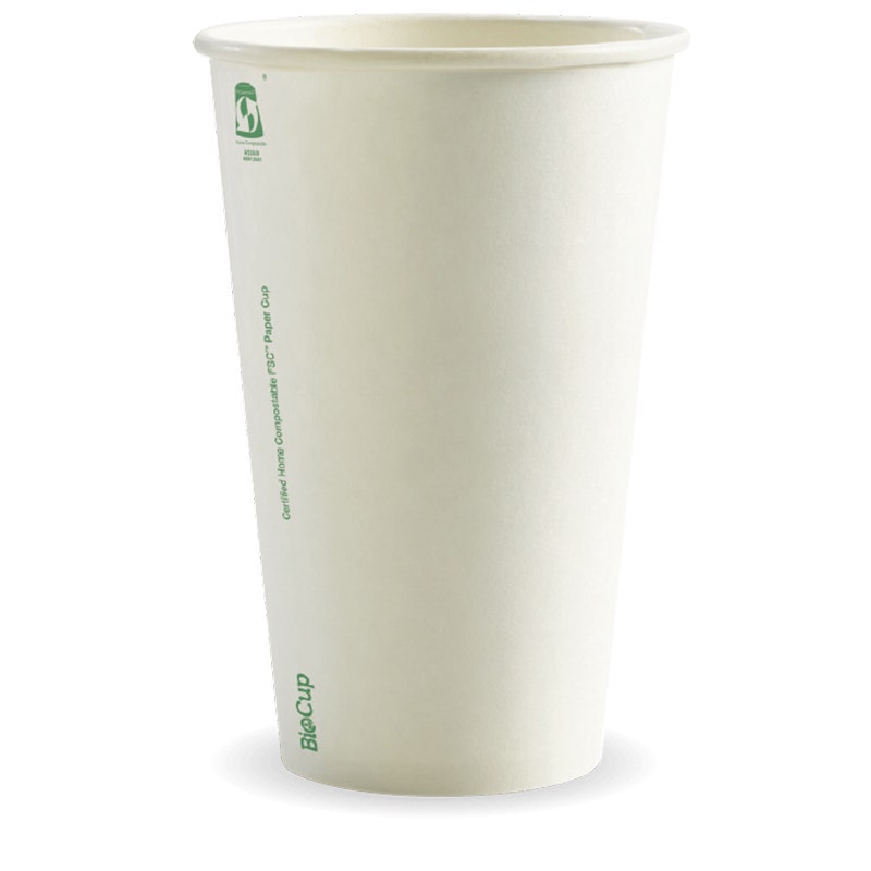 BioPak 16oz White SW Cup - SA Compliant 1000pc