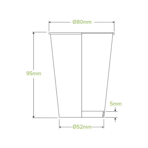 BioPak 280ml / 8oz Indigenous Art Series Single Wall 1000pc