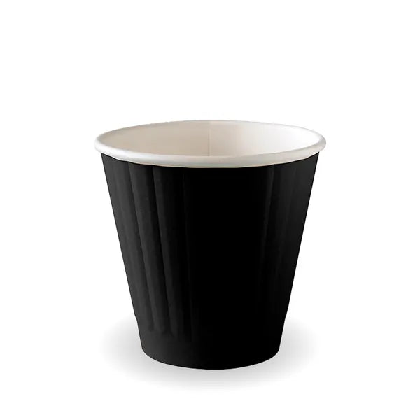 BioPak 8oz (90mm) Black DW Cup 1000pc