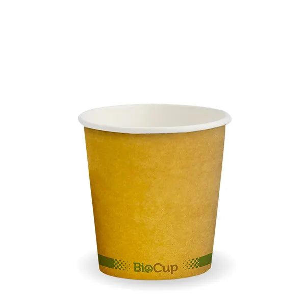 BioPak 4oz Compostable Coffee Cups 2000pk