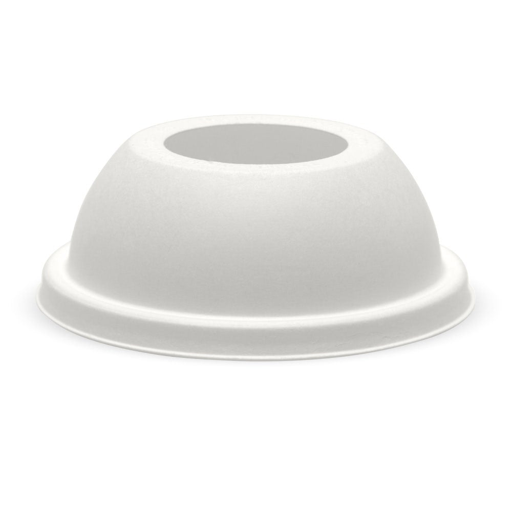 BioPak 105mm Natural Plant Fibre Cold Cup Lid 920pc
