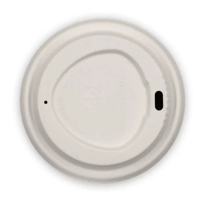 BioPak 90mm Natural Plant Fibre Lid 1000pcs