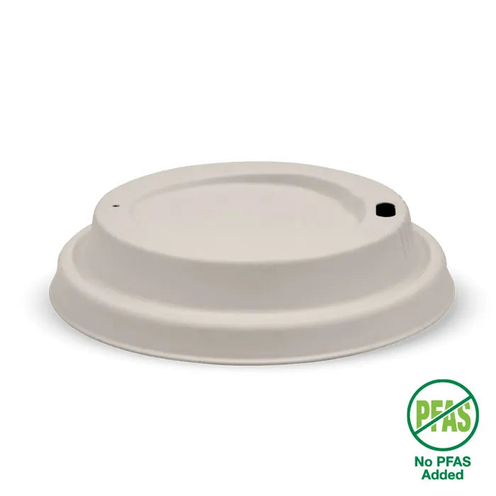 BioPak 90mm Natural Plant Fibre Lid 1000pcs