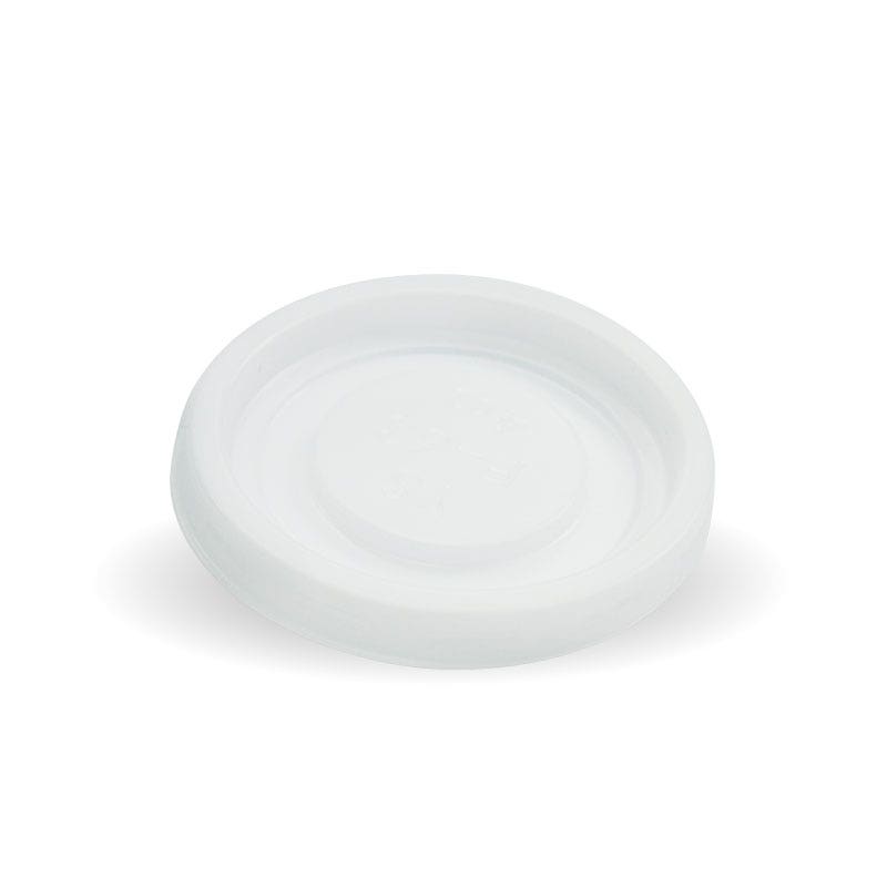 BioPak 4oz/63mm Opaque PS Coffee Cup Lid 1000pc