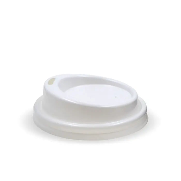 Biopak Coffee Cup Lid 4oz - 63mm White 1000pc