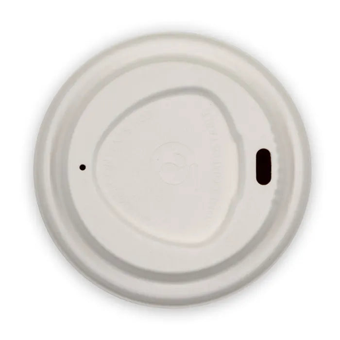 BioPak 80mm Natural Plant Fibre Lid 1000pcs