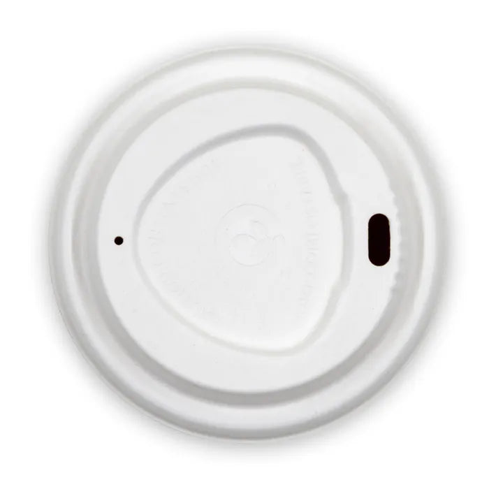 BioPak 80mm White Plant Fibre Lid 1000pcs