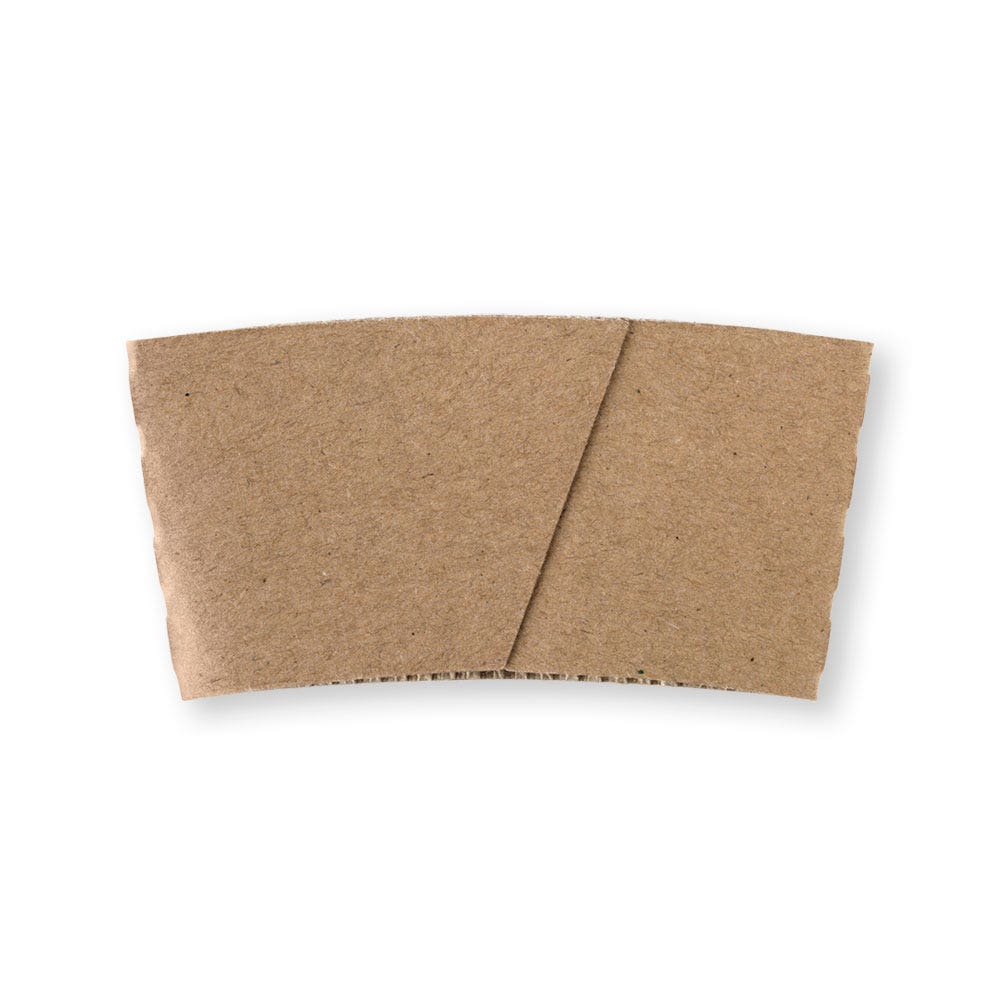 BioPak 8oz Kraft Cup Sleeve 1000pc
