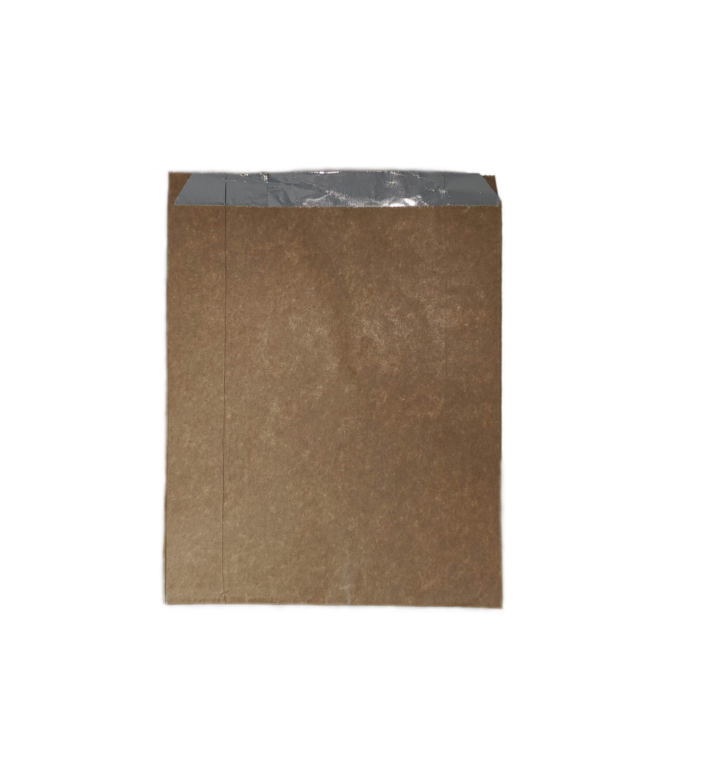 Plain Brown Small Foil Chicken Bag 250pcs - Pakio
