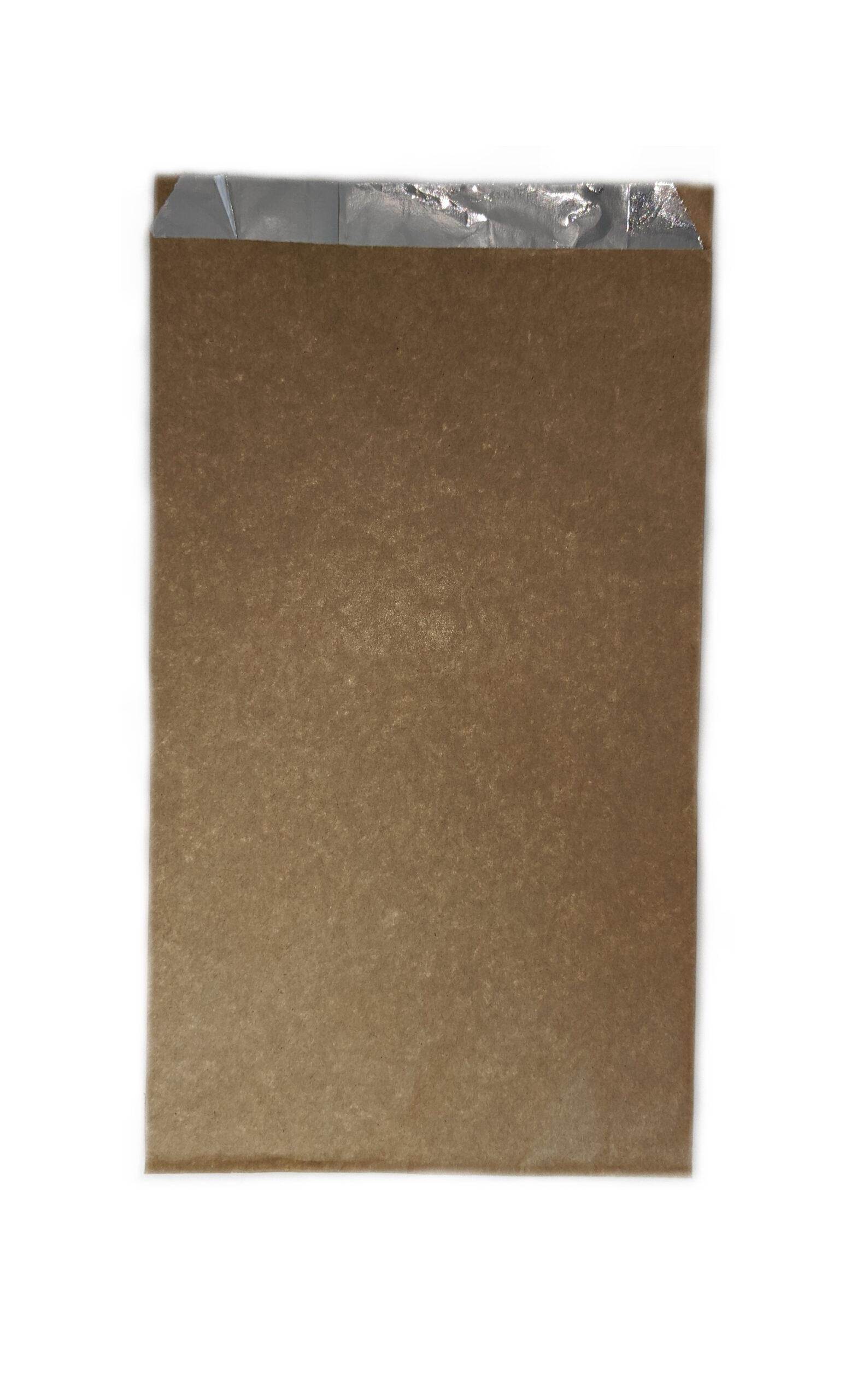 Plain Brown X-Large Foil Chicken Bag 250pcs - Pakio