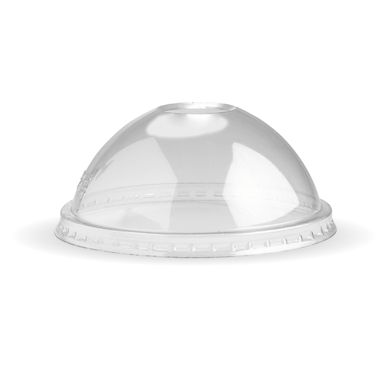 BioPak 250ml (8oz) Clear Bowl PET Dome Lid 1000pc