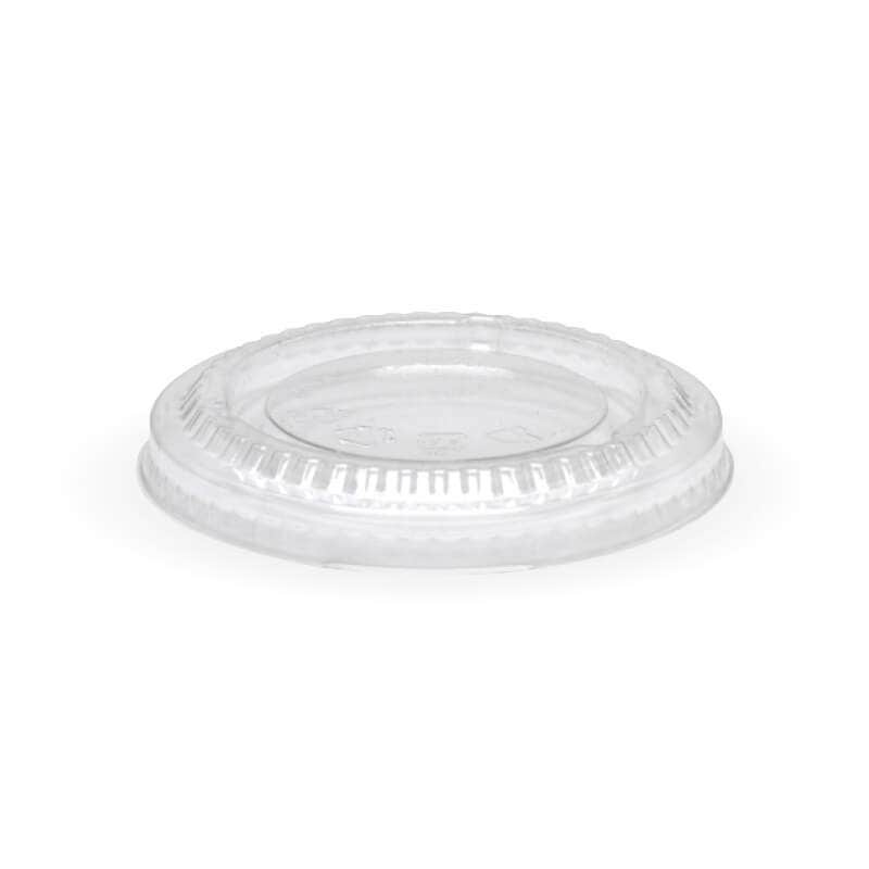 BioPak 250ml (8oz) Clear Bowl PET Flat Lid 1000pc