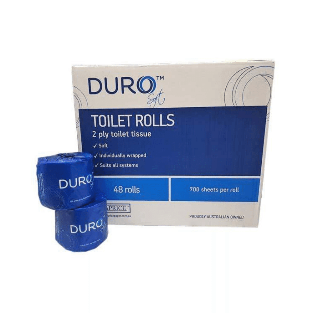Duro Toilet Paper Roll - 48 Rolls - Pakio
