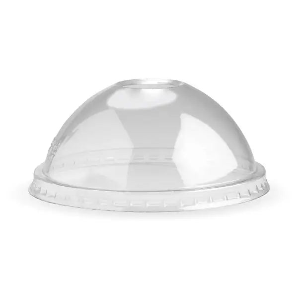 BioPak 240-960ml Clear Dome Lid 500pc