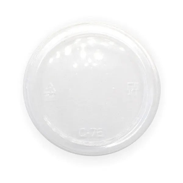 BioPak 60-280ml Flat Clear Lid 1000pc